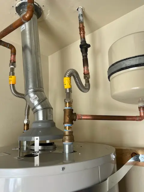 Water heater installation and plumbing repair in Adams Hill